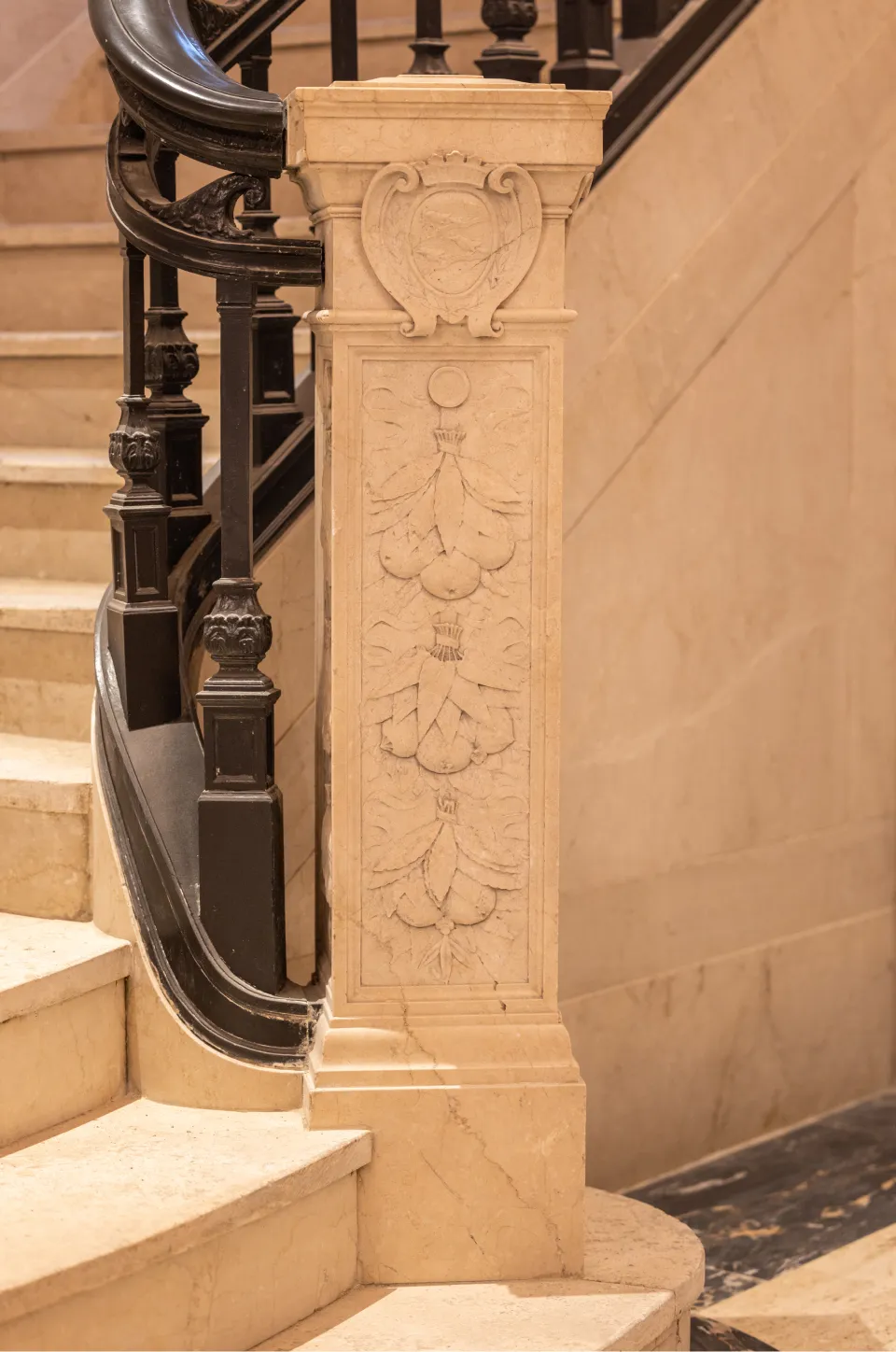 Collage of images of the Book Tower.
