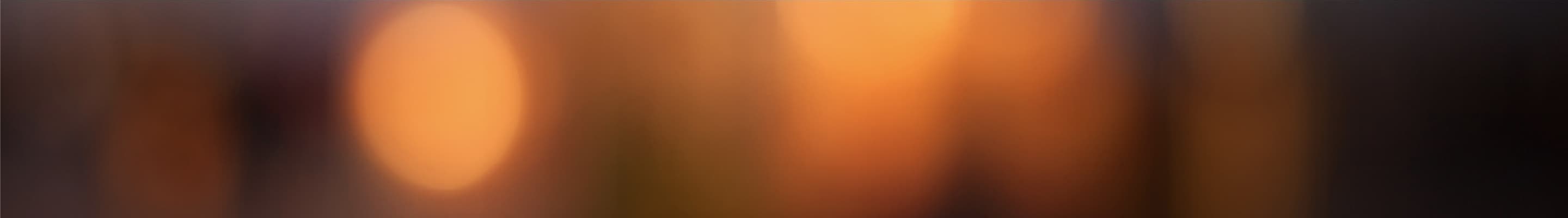 Orange bokeh background