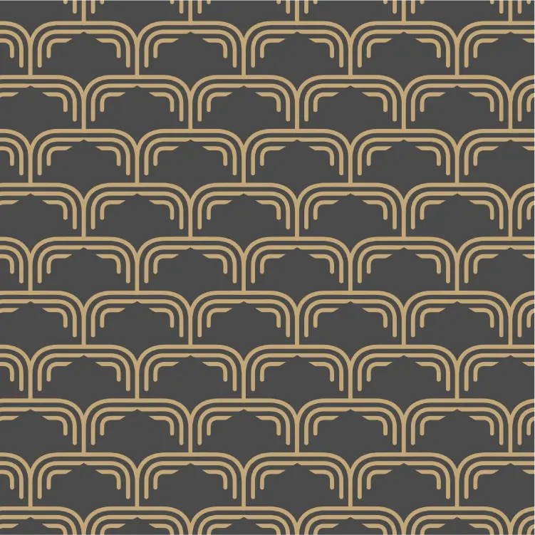 offset pattern creaed by using the logo icon
