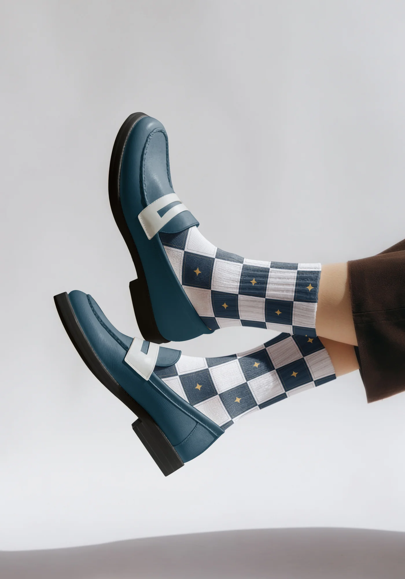 Socks with the pattern design