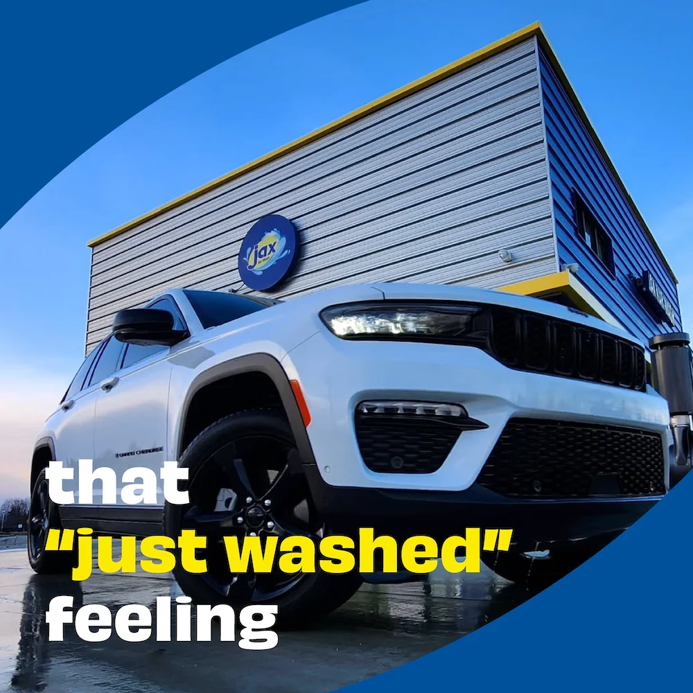 just washed